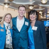 President Mantella poses with man and woman